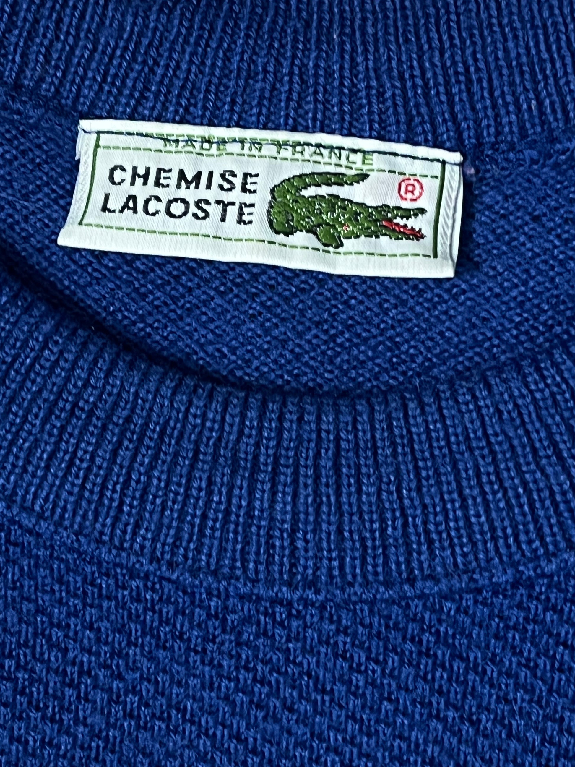 vintage Lacoste knittedsweater {M}