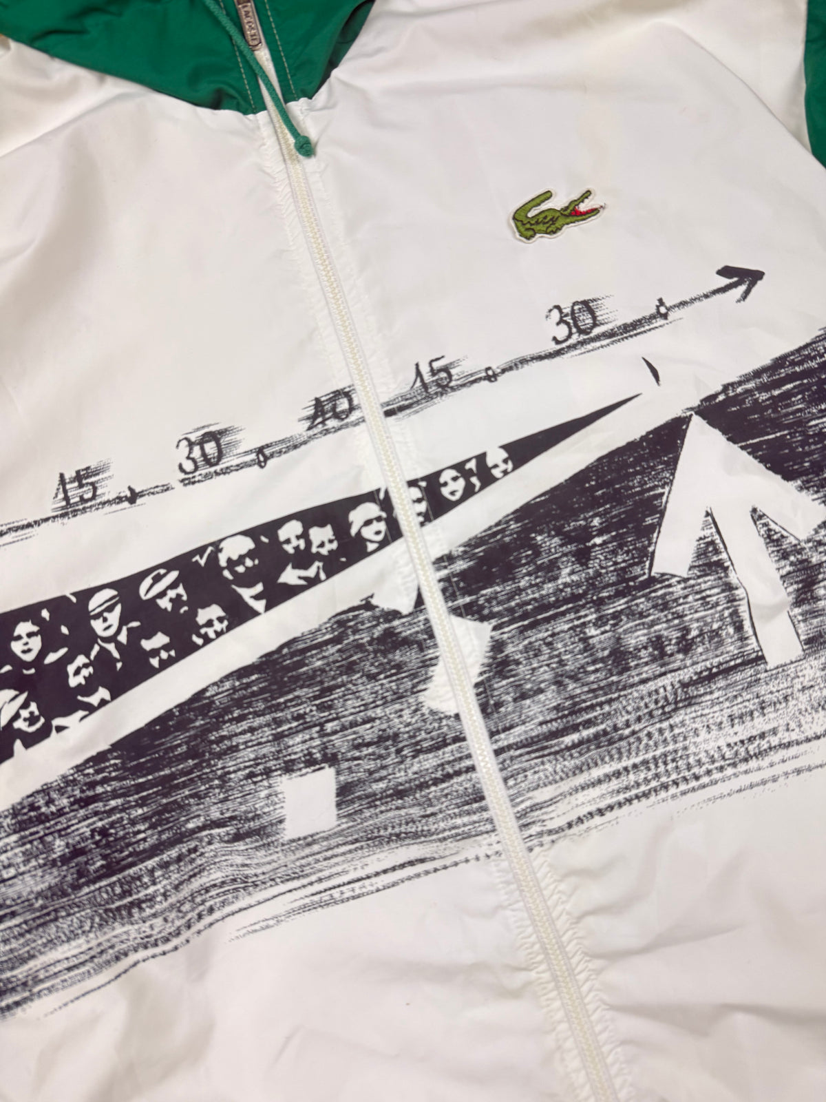 vintage Lacoste windbreaker {XL}