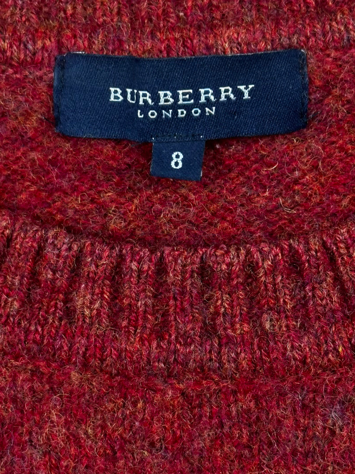 vintage Burberry knittedsweater {M}