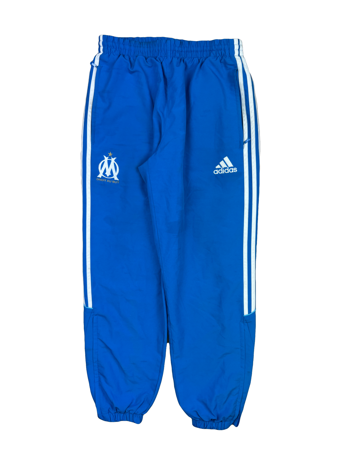 vintage Adidas Olympique Marseille trackpants {M}