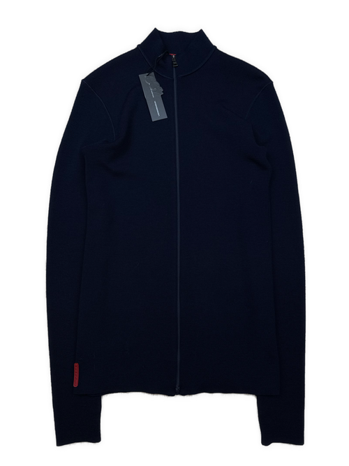vintage navyblue Prada sweatjacket