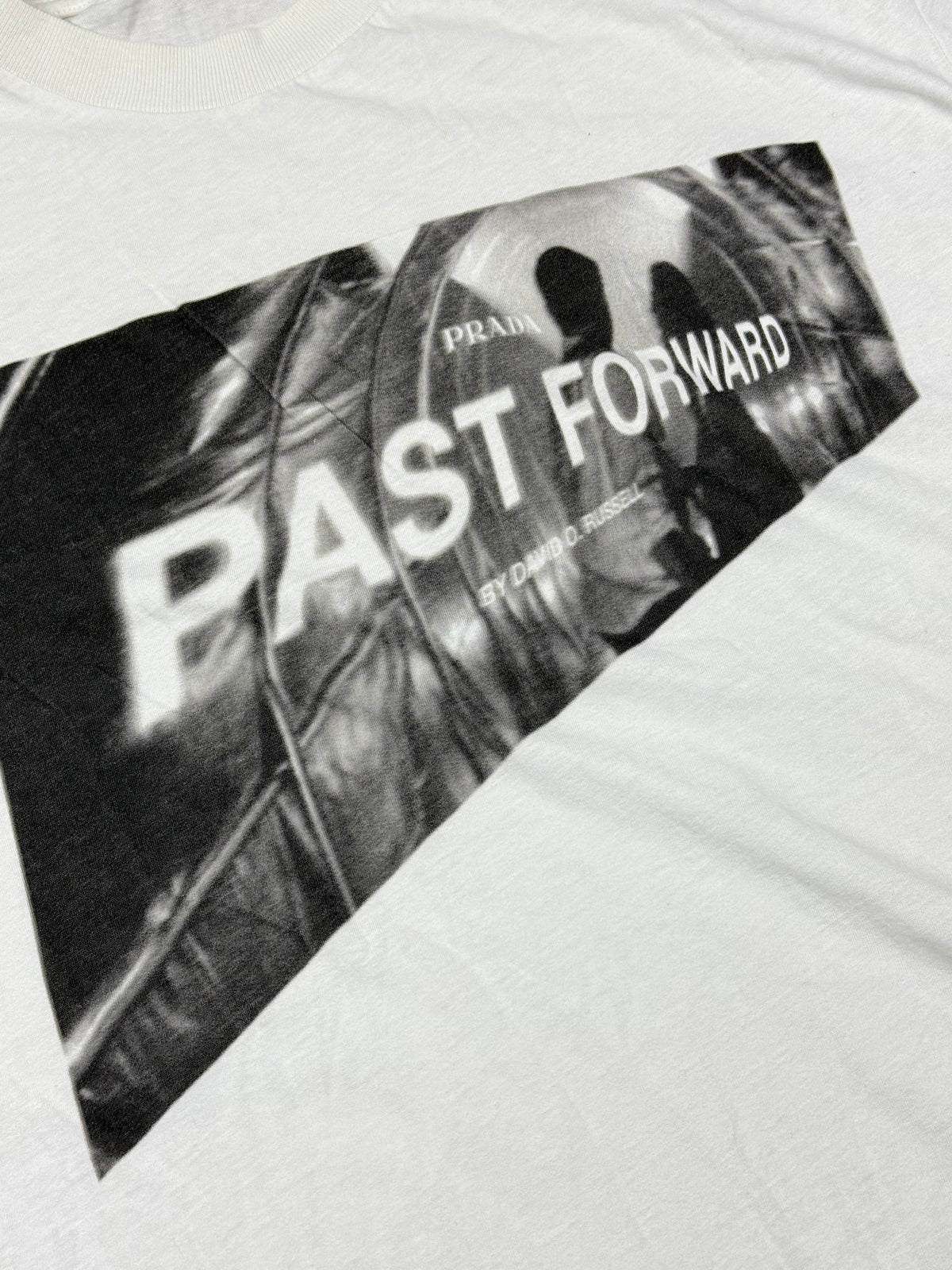 white Prada t-shirt