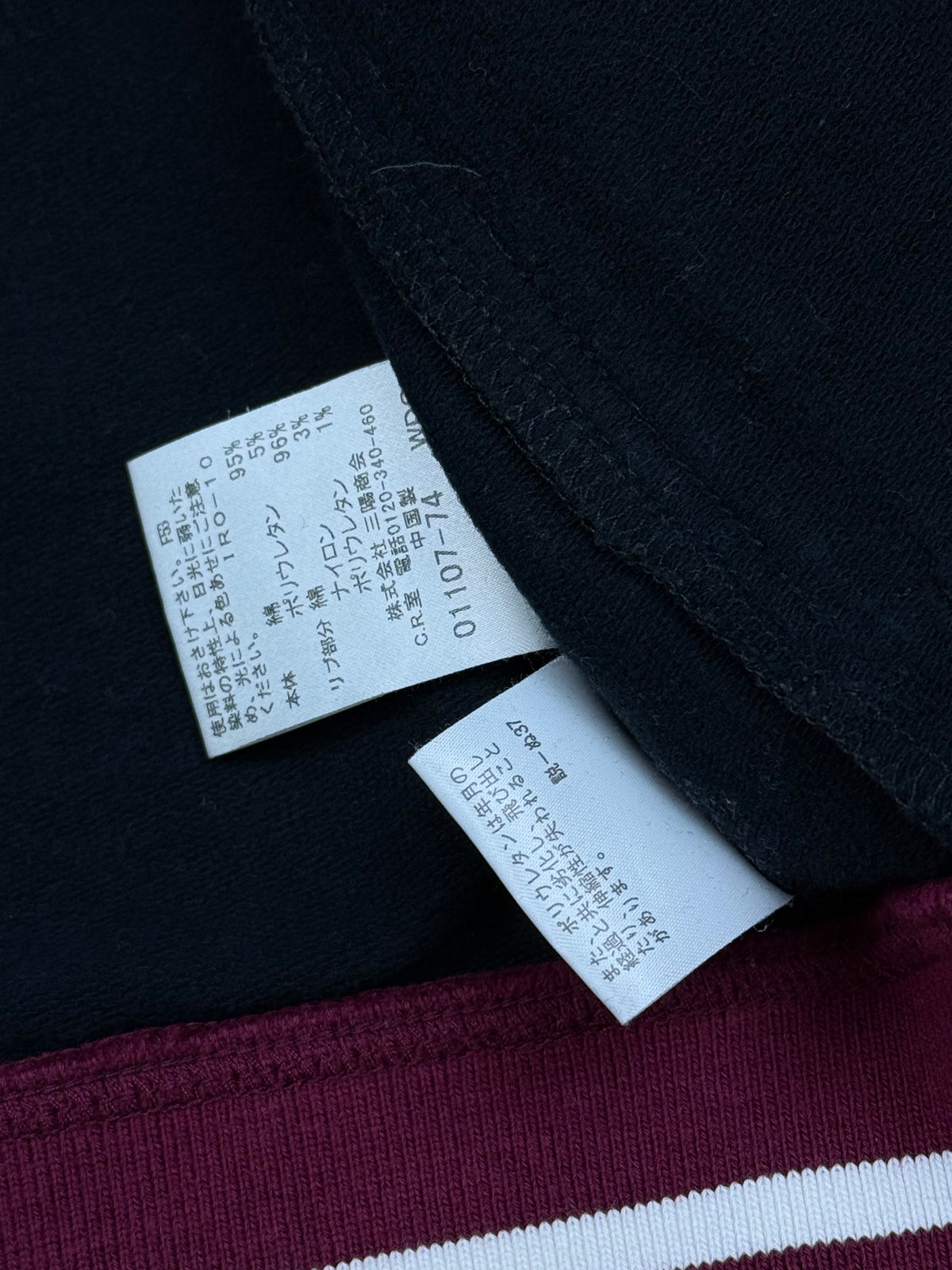 vintage Burberry Black Label sweatjacket {S}