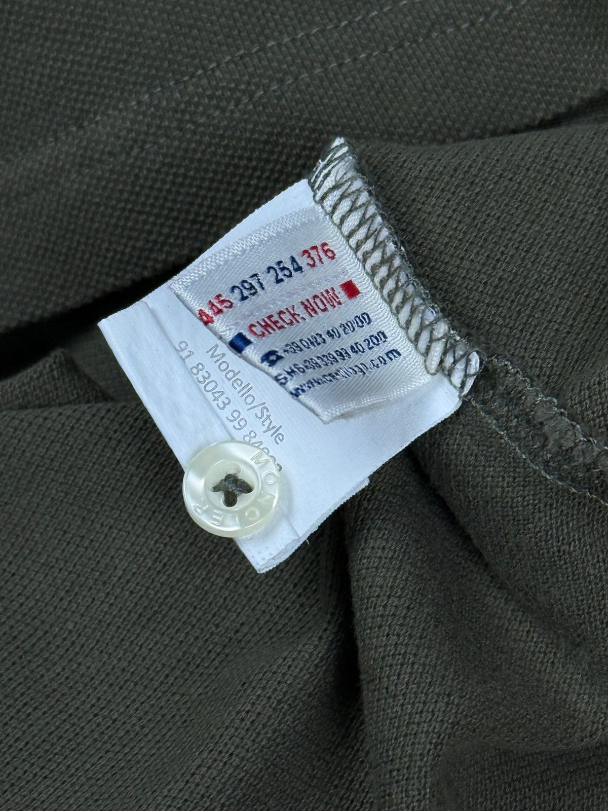 vintage Moncler polo {L}