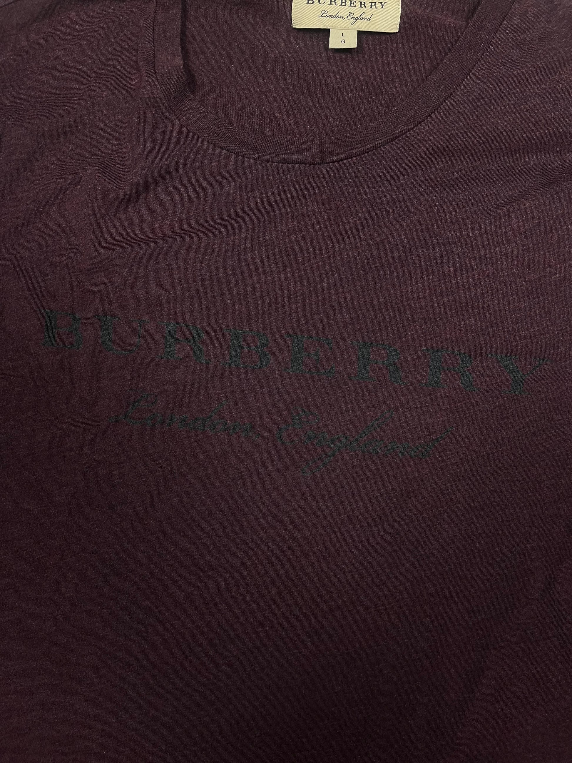 vintage Burberry t-shirt {L}