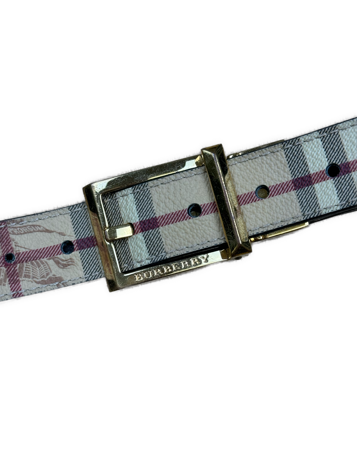 vintage Burberry belt