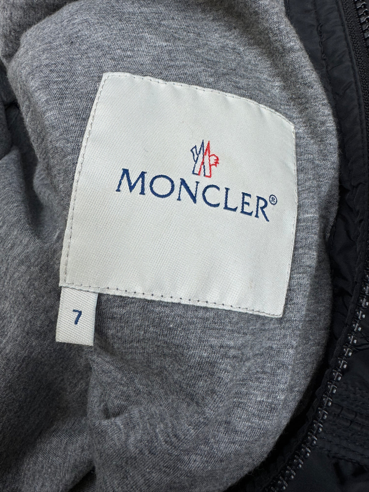 vintage black Moncler windbreaker {L}