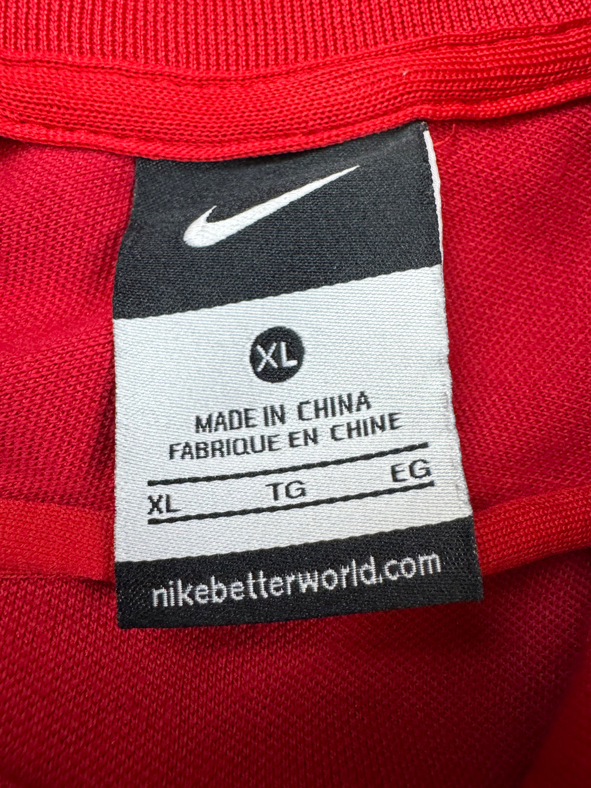 vintage Nike Manchester United trackjacket {XL}
