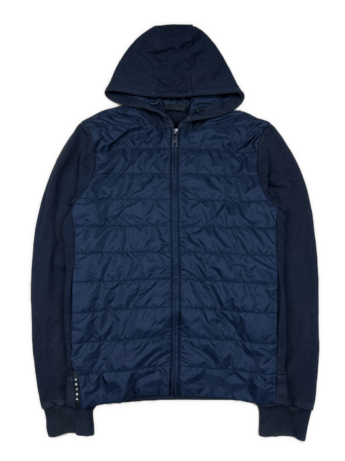 navyblue Prada hybrid sweatjacket