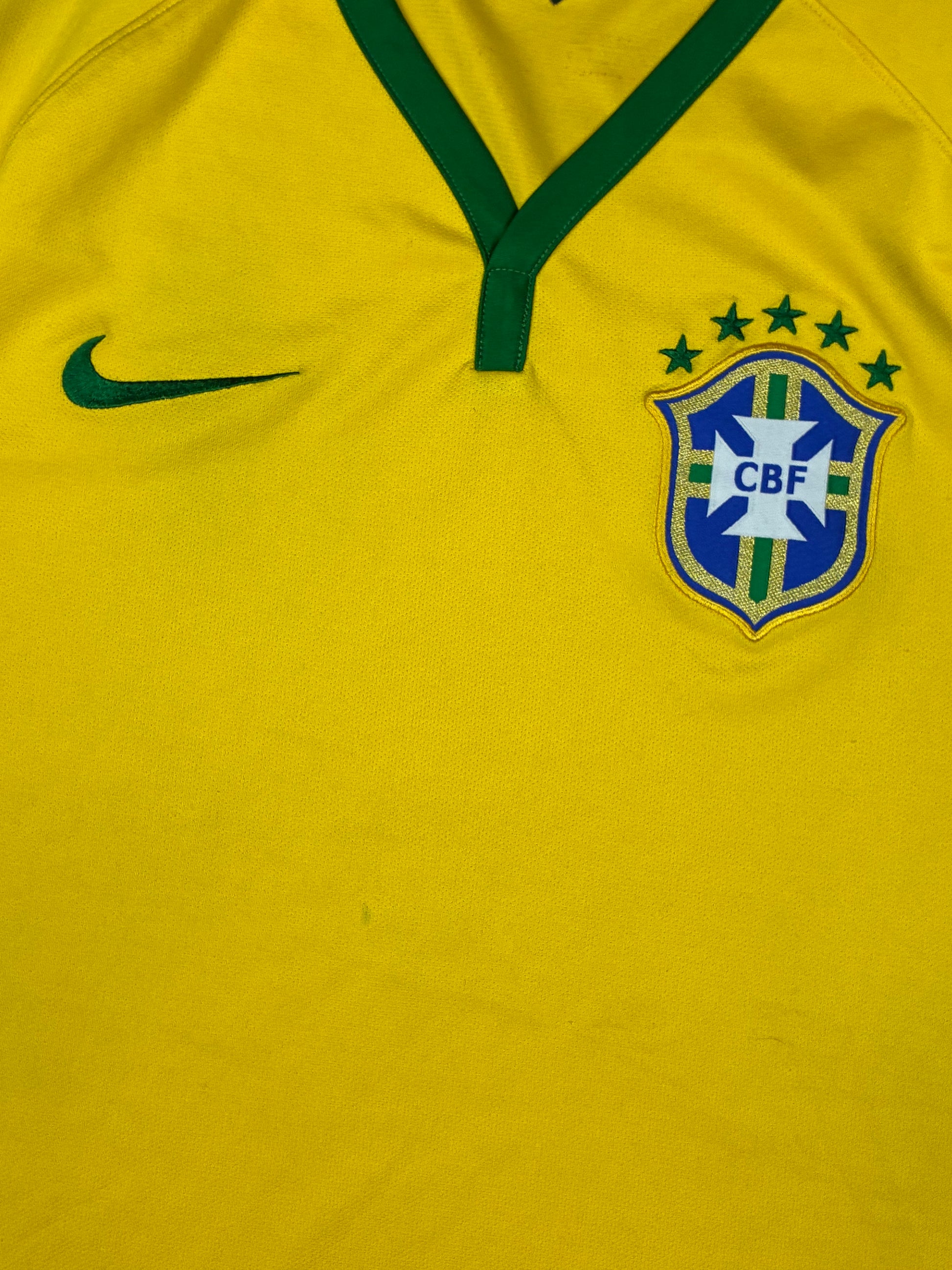 vintage Nike Brasil home jersey {M}