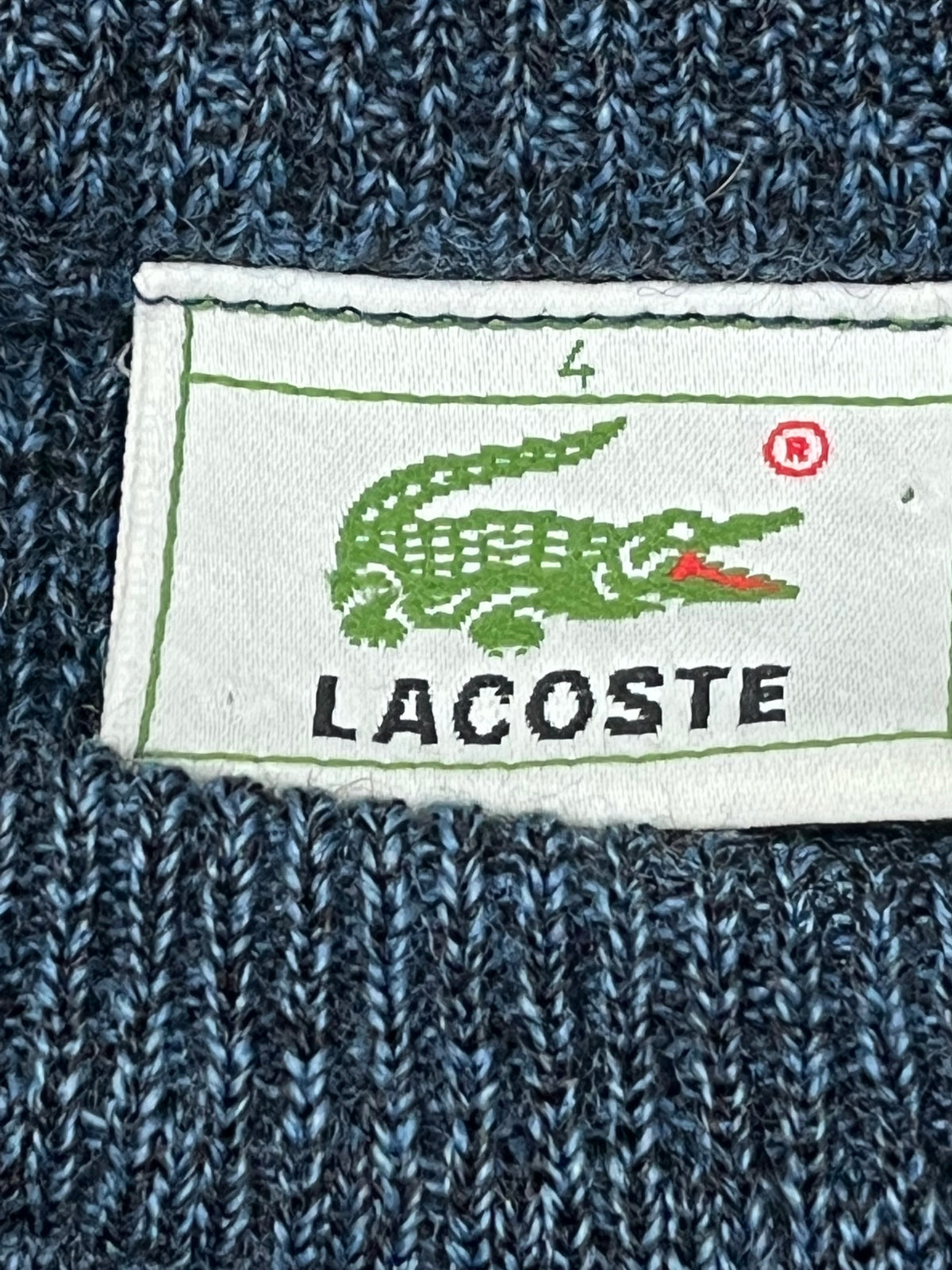 vintage Lacoste knittedsweater {L}