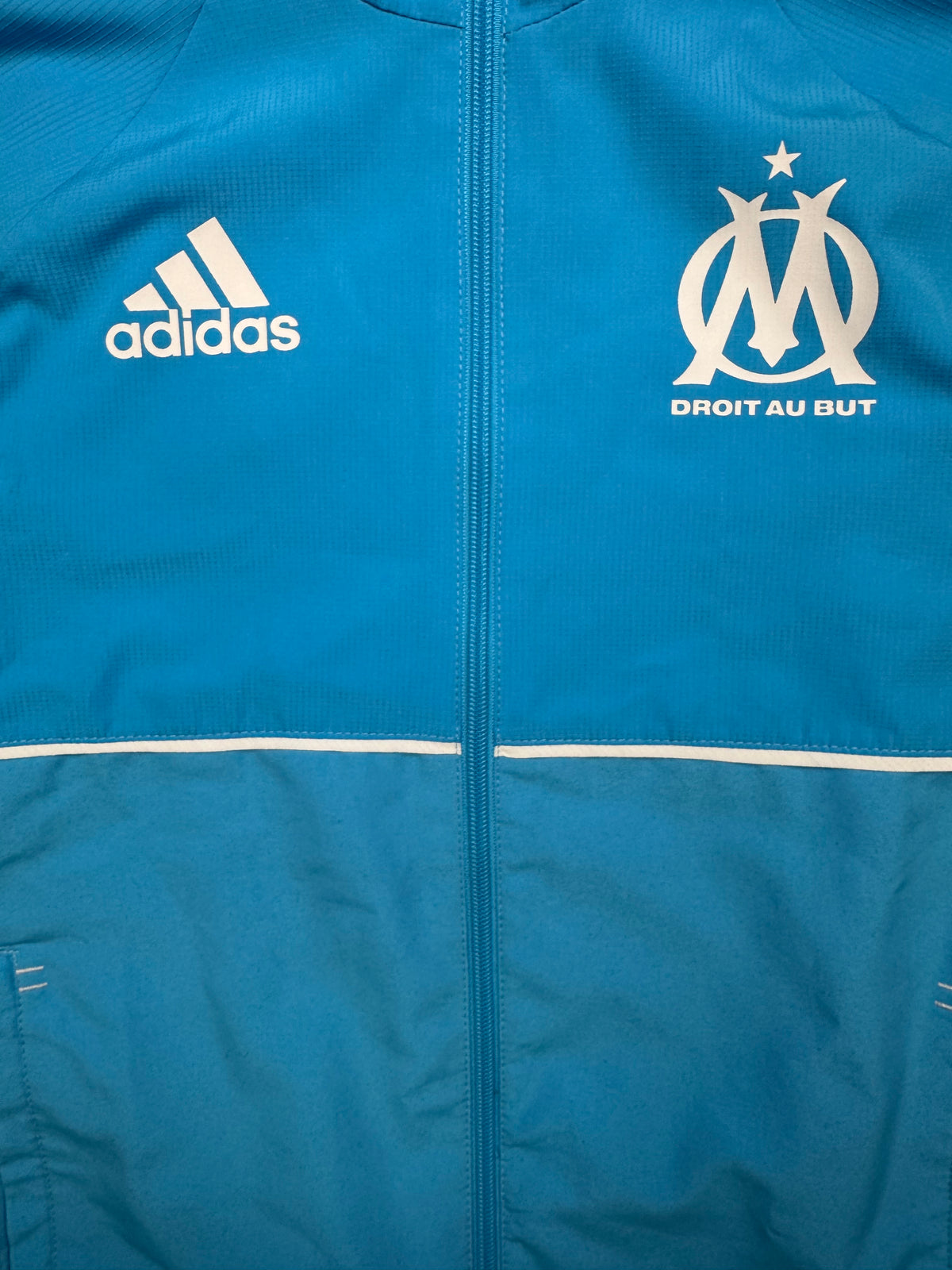 vintage Adidas Olympique Marseille windbreaker {XS}
