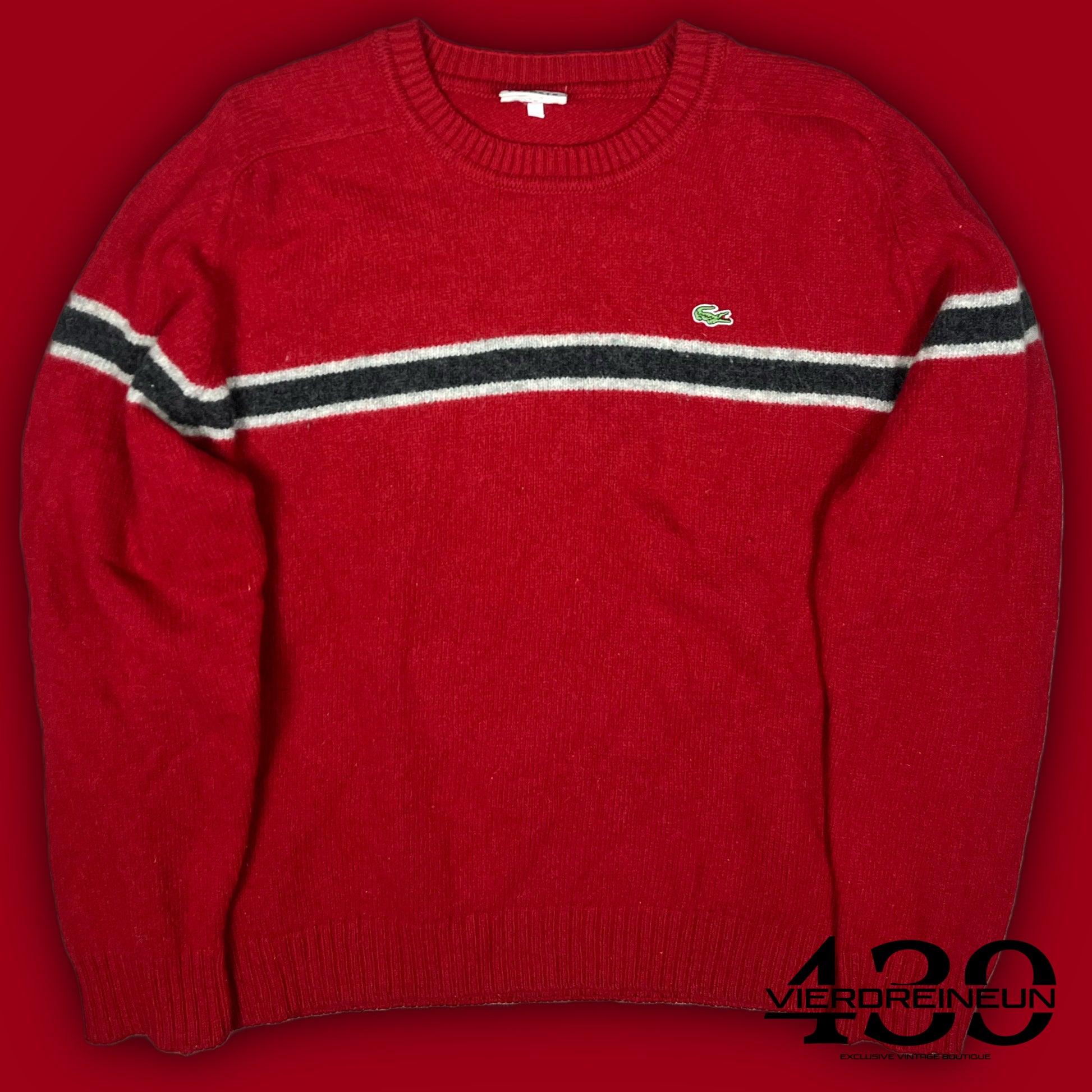 vintage Lacoste knittedsweater {M}