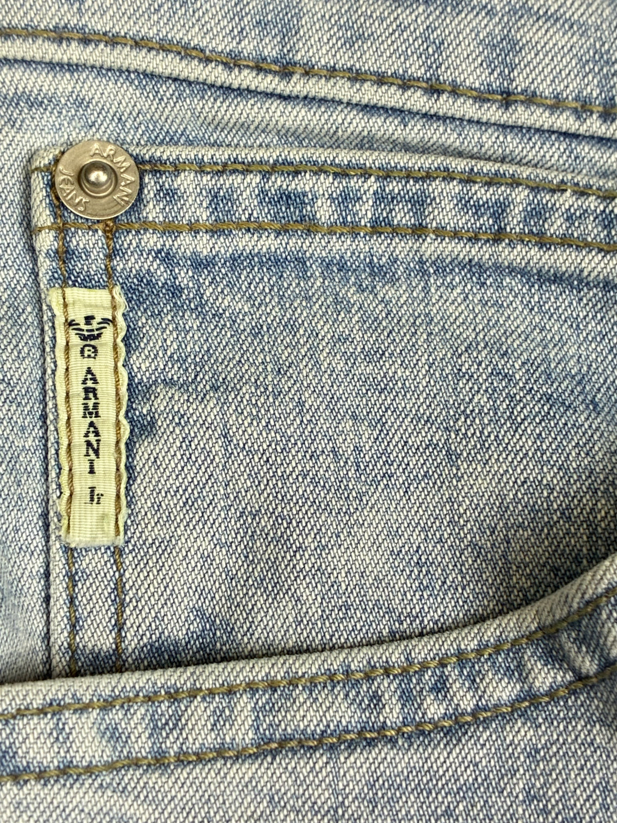 vintage Armani jeans {S}