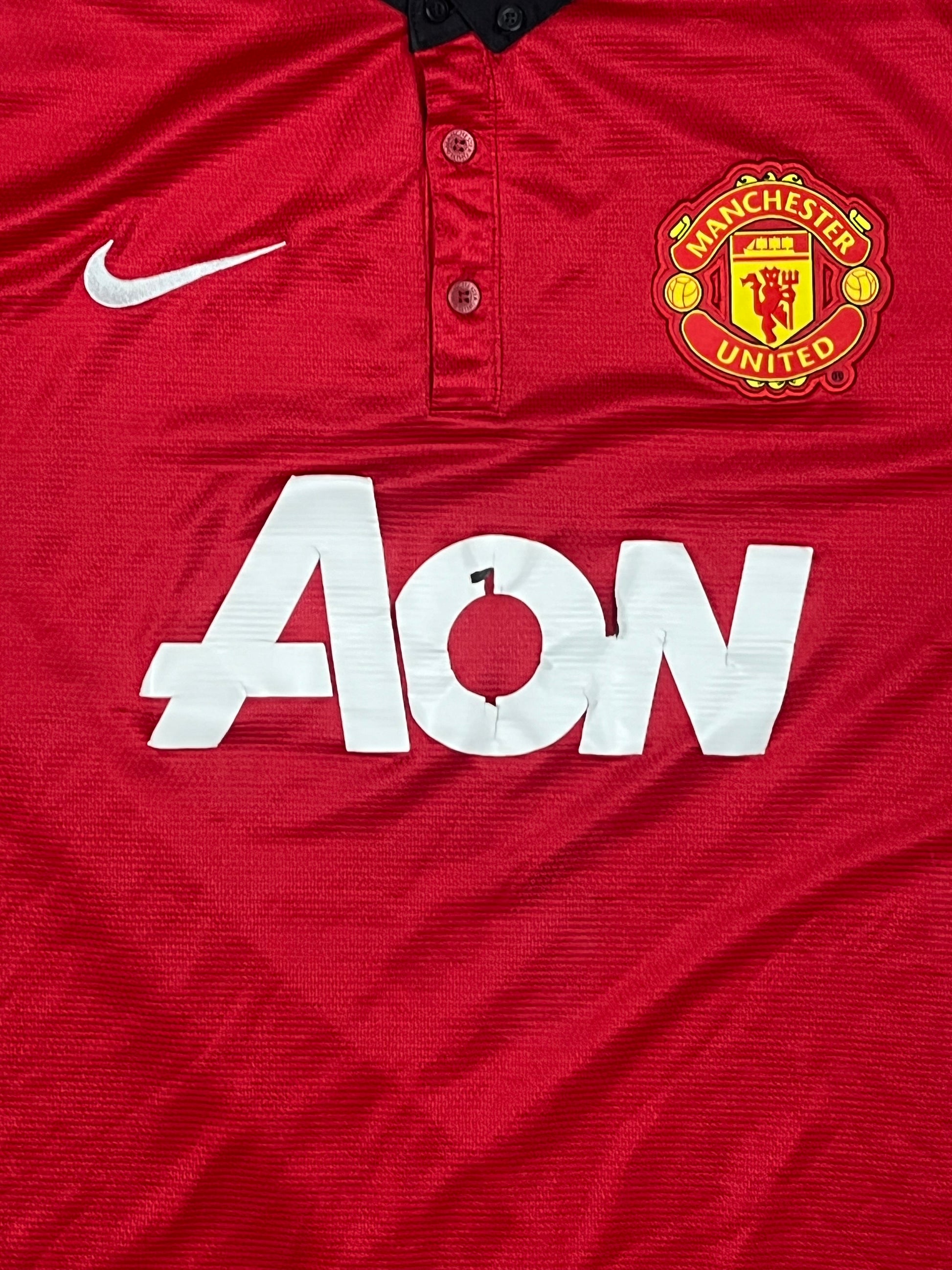 vintage Nike Manchester United 2013-2014 home jersey {L}