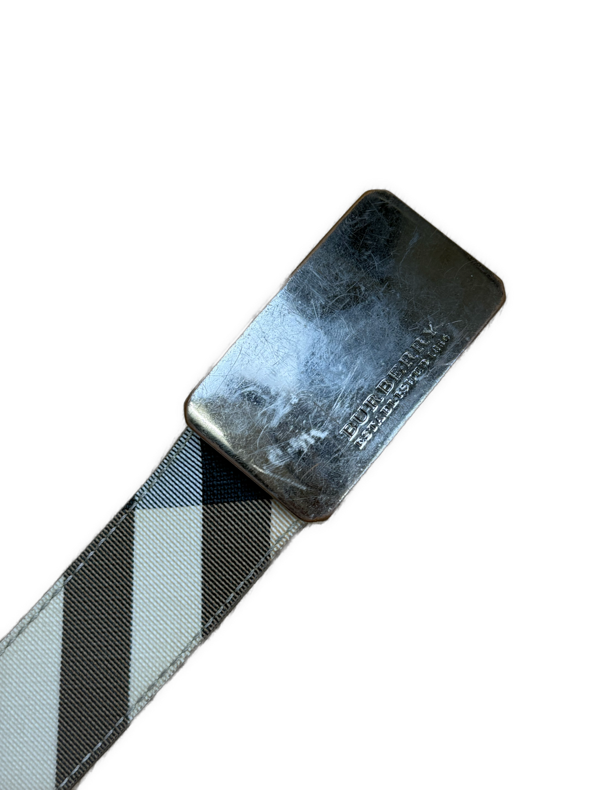 vintage Burberry belt