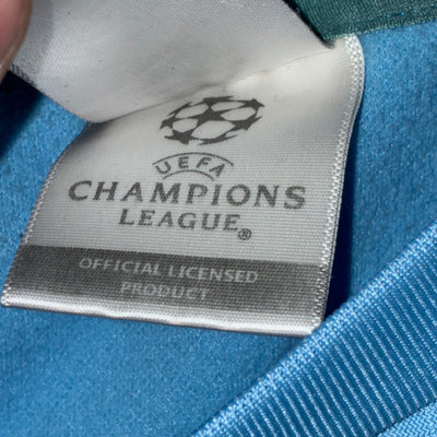 vintage babyblue Adidas Olympique Marseille sweater {S}