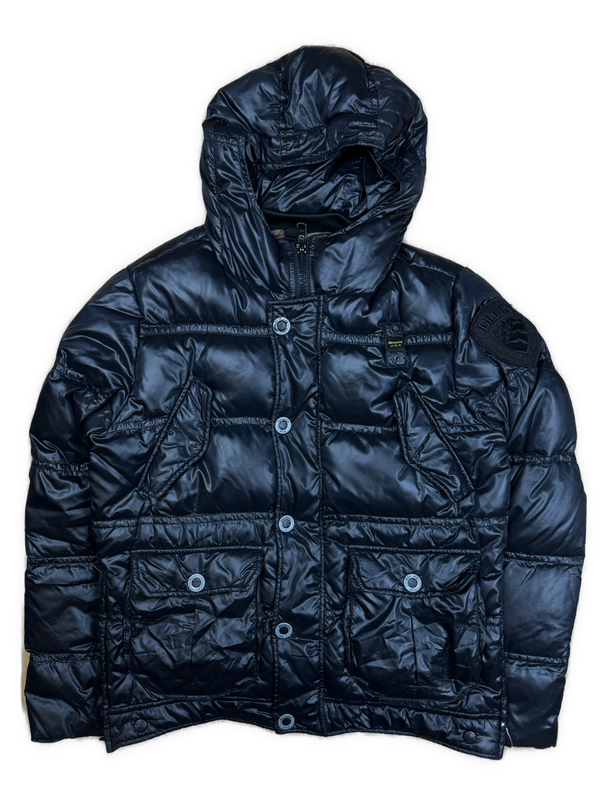 vintage Blauer winterjacket {L}