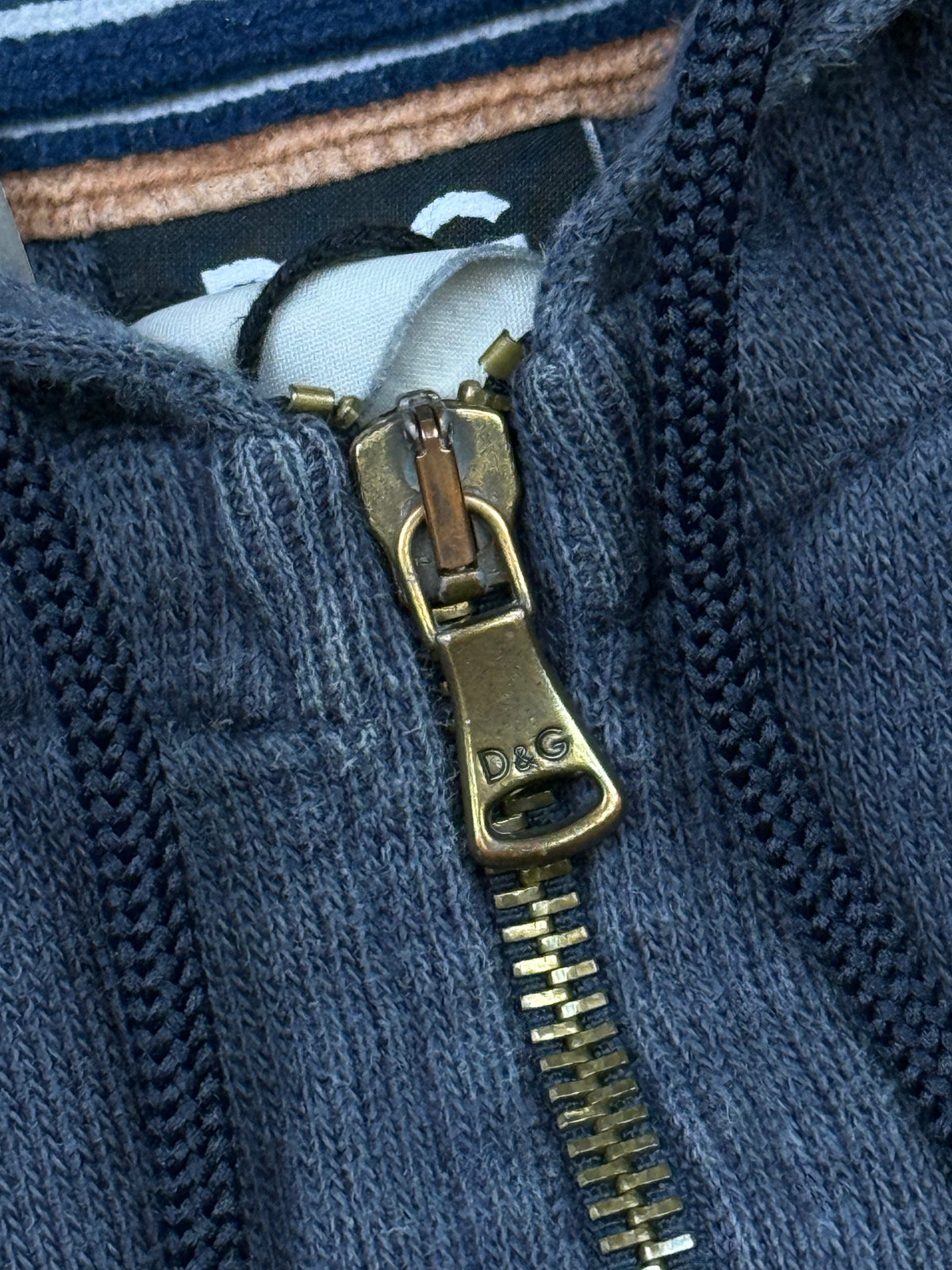 vintage Dolce & Gabbana quarterzip