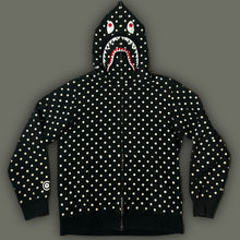 Load image into Gallery viewer, vintage BAPE a bathing ape SHARK sweatjacket {XL}
