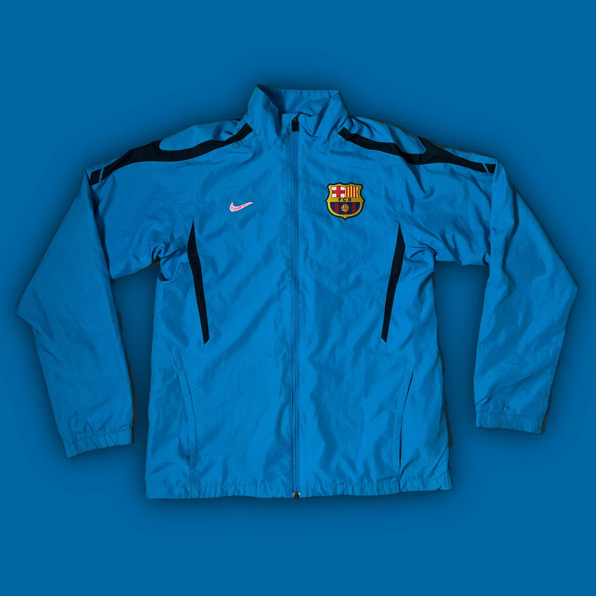 vintage Nike Fc Barcelona windbreaker {S}