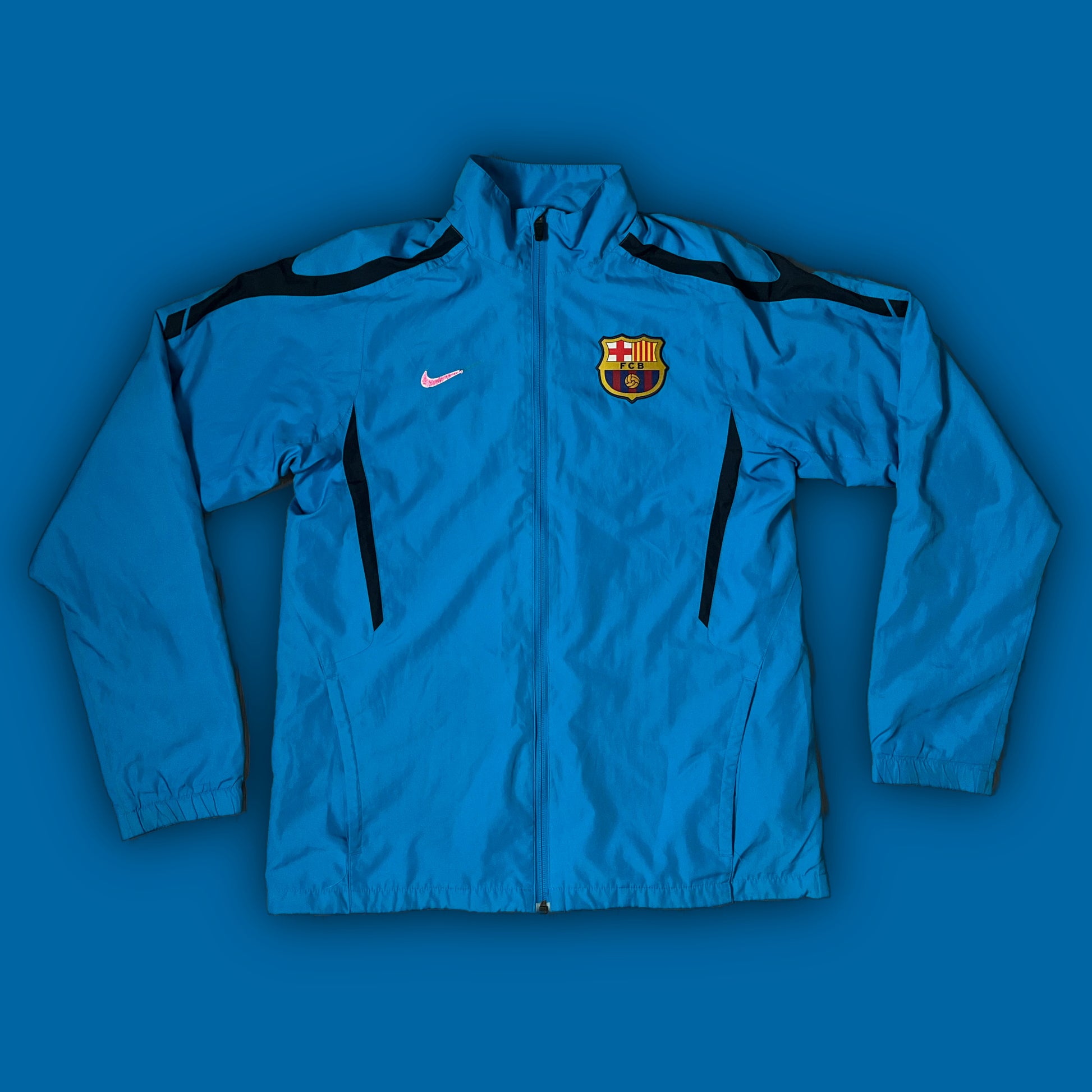 vintage Nike Fc Barcelona windbreaker {S}