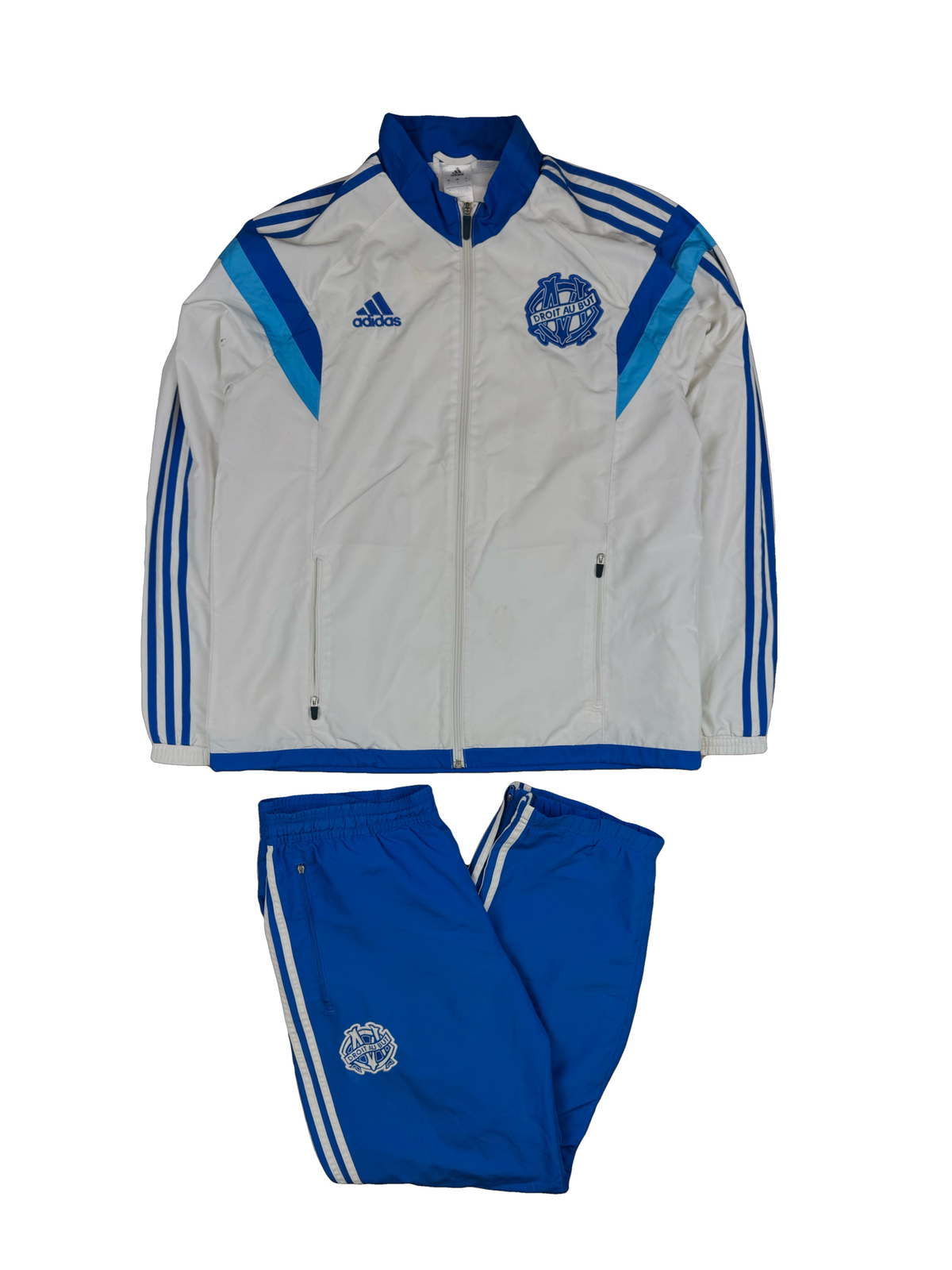 vintage Adidas Olympique Marseille tracksuit {L}
