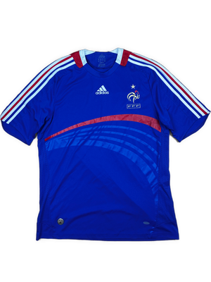 vintage Adidas France home jersey {L}