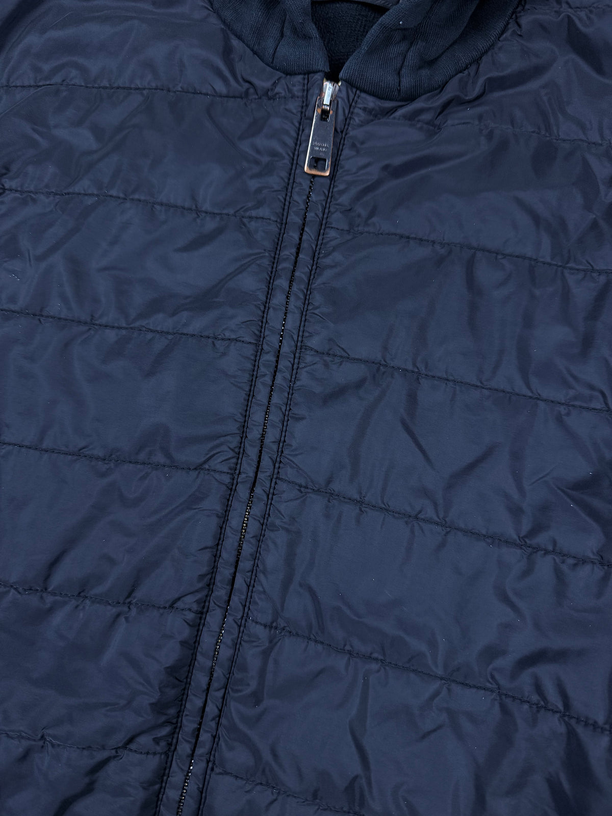 vintage Prada hybrid sweatjacket {L}