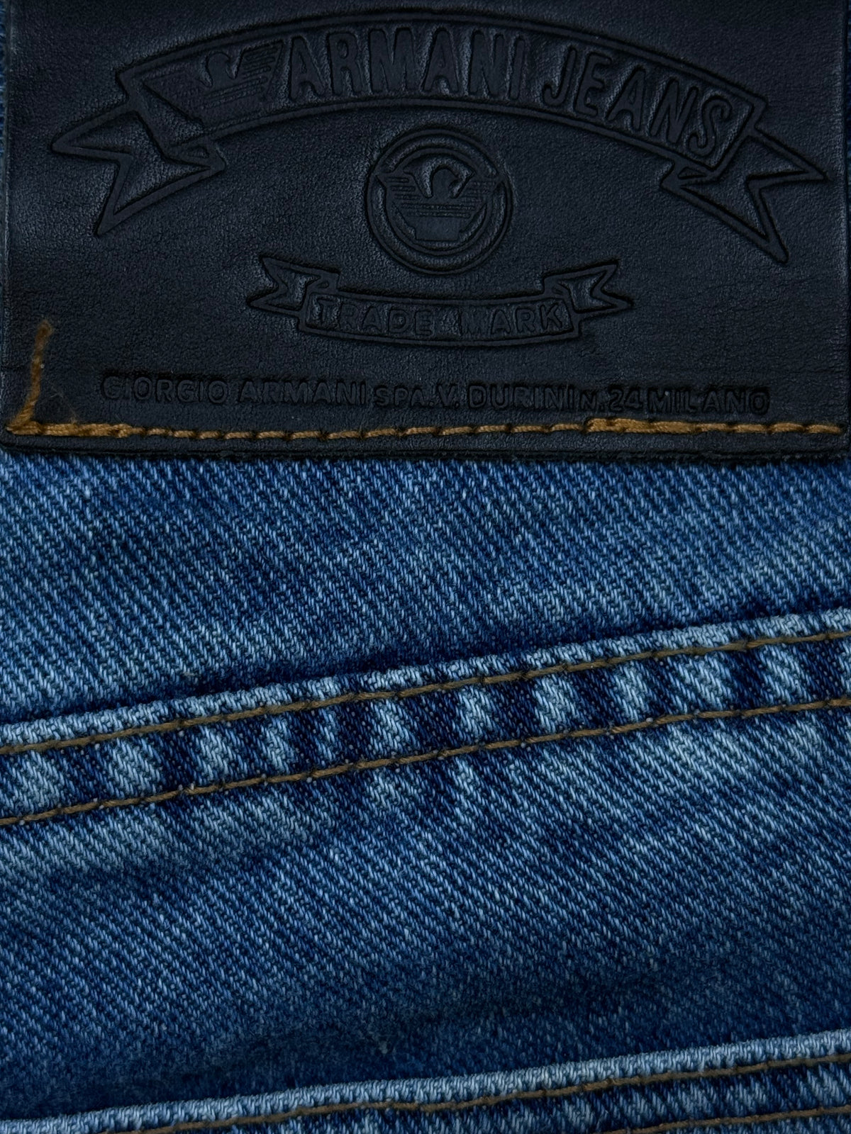 vintage Armani jeans {S}