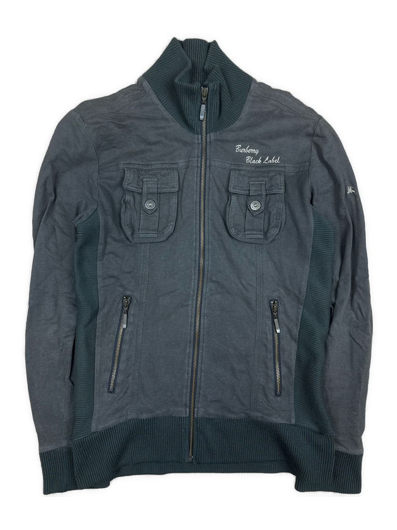 vintage Burberry Black Label sweatjacket {S}