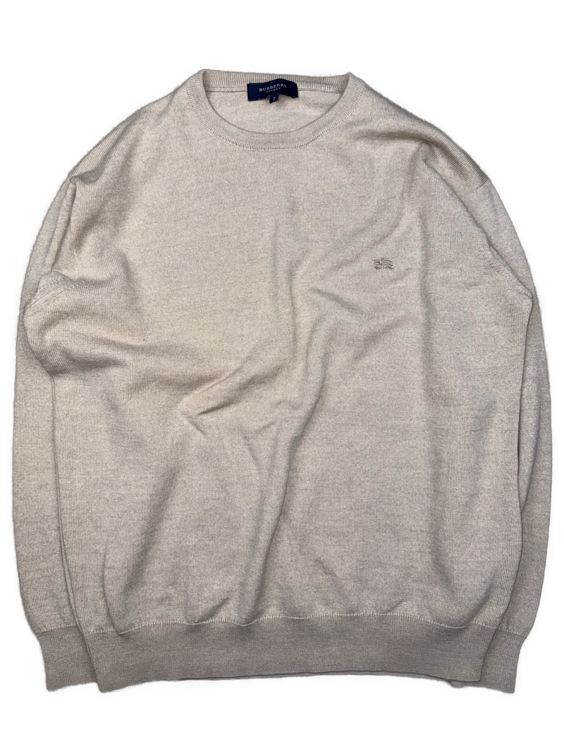 vintage Burberry knittedsweater {L}