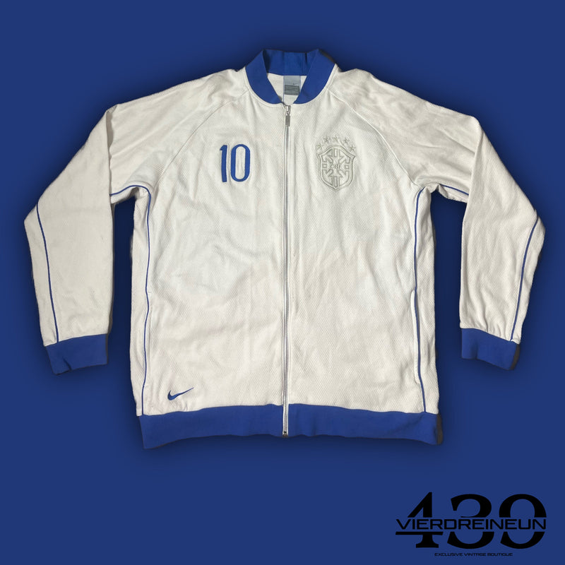 vintage Nike Brasil trackjacket {S}