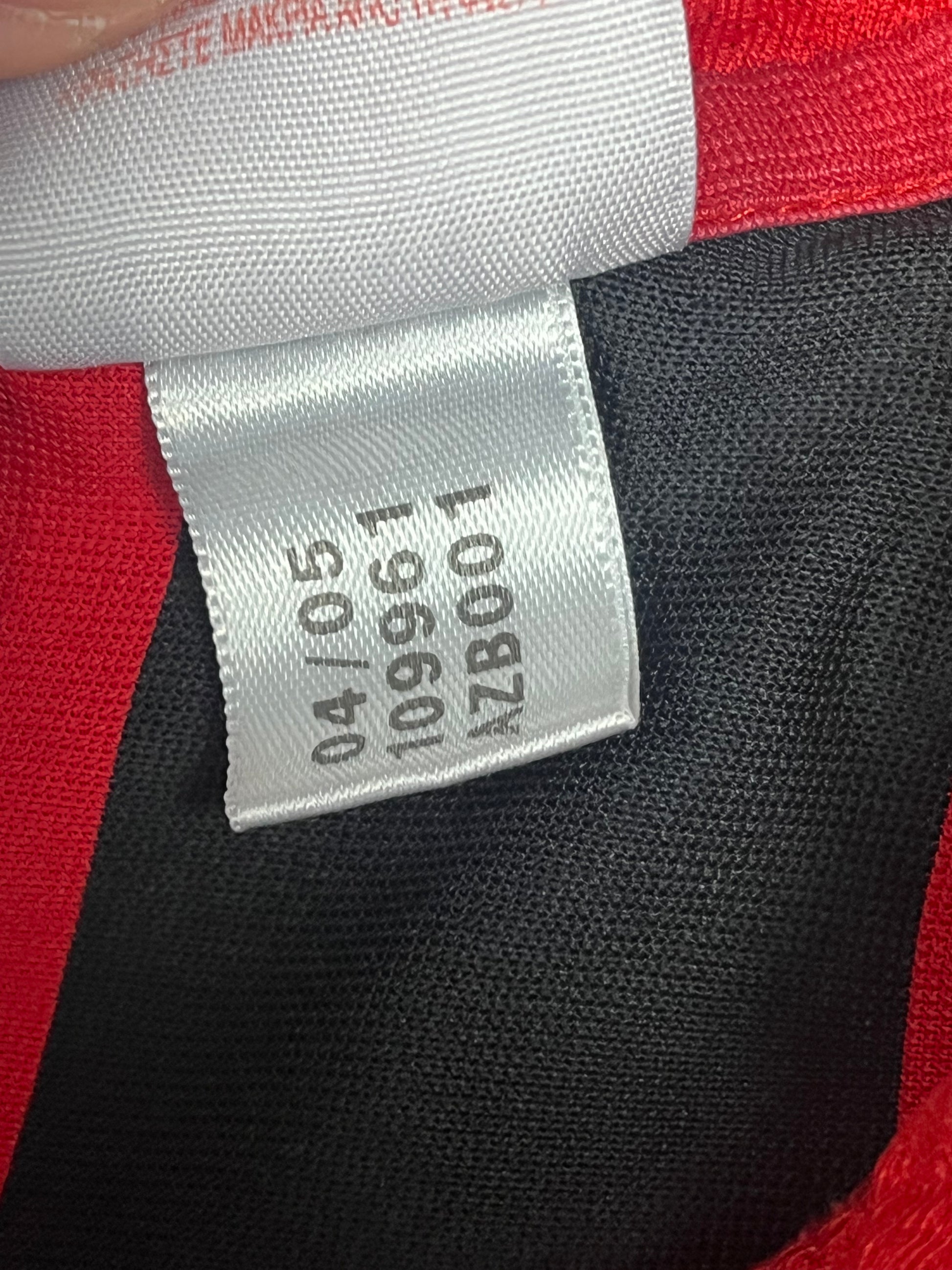 vintage Adidas Ac Milan 2004-2005 home jersey {S}