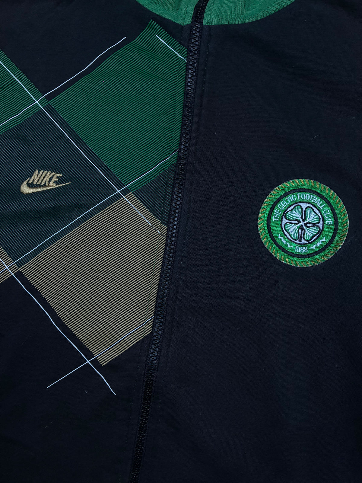 vintage Nike Fc Celtic sweatjacket {XL}