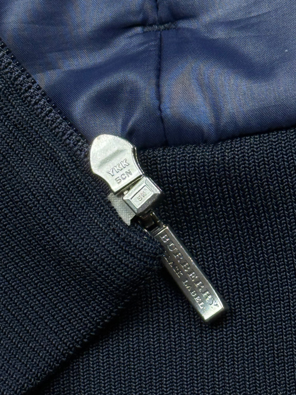 vintage Burberry Black Label sweatjacket {S}