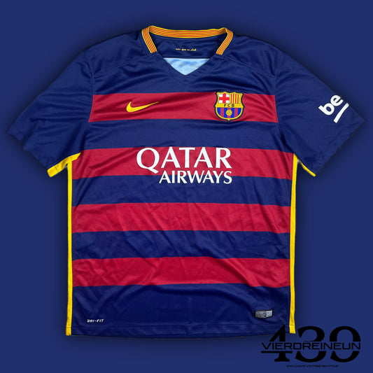 vintage Nike Fc Barcelona 2015-2016 home jersey {L}