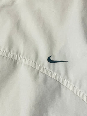 vintage white Nike windbreaker {S}