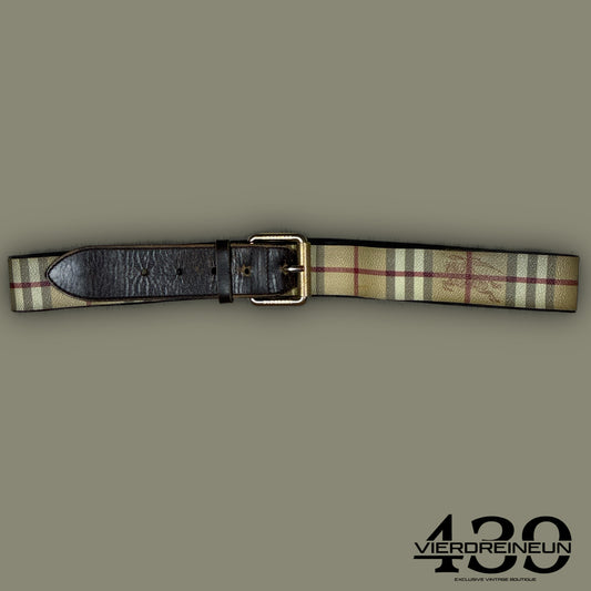 vintage Burberry belt
