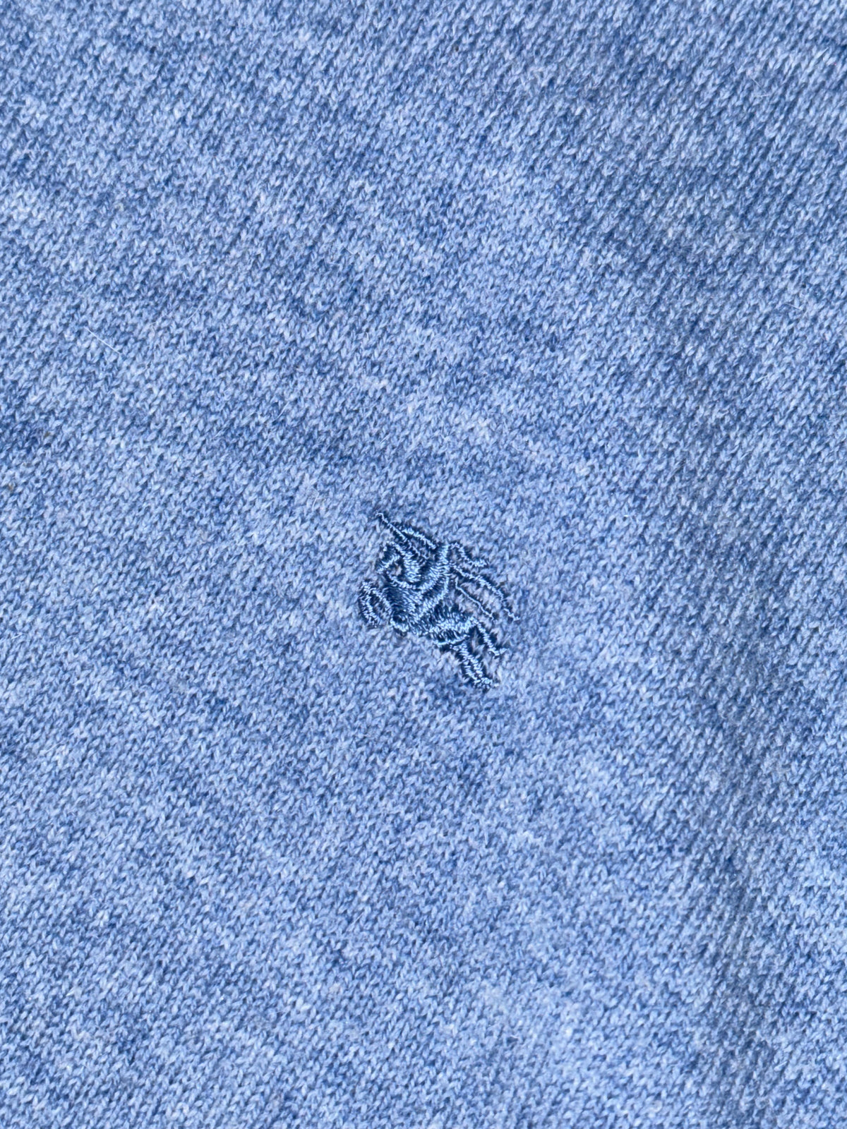 vintage babyblue Burberry knittedsweater {XXL}