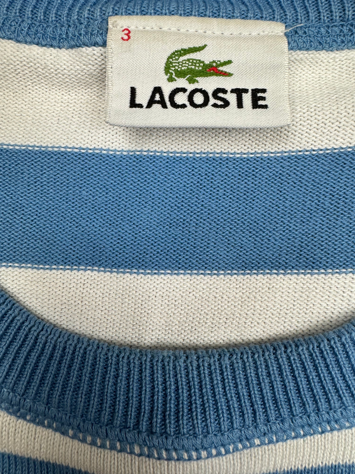 vintage Lacoste knittedsweater {M}