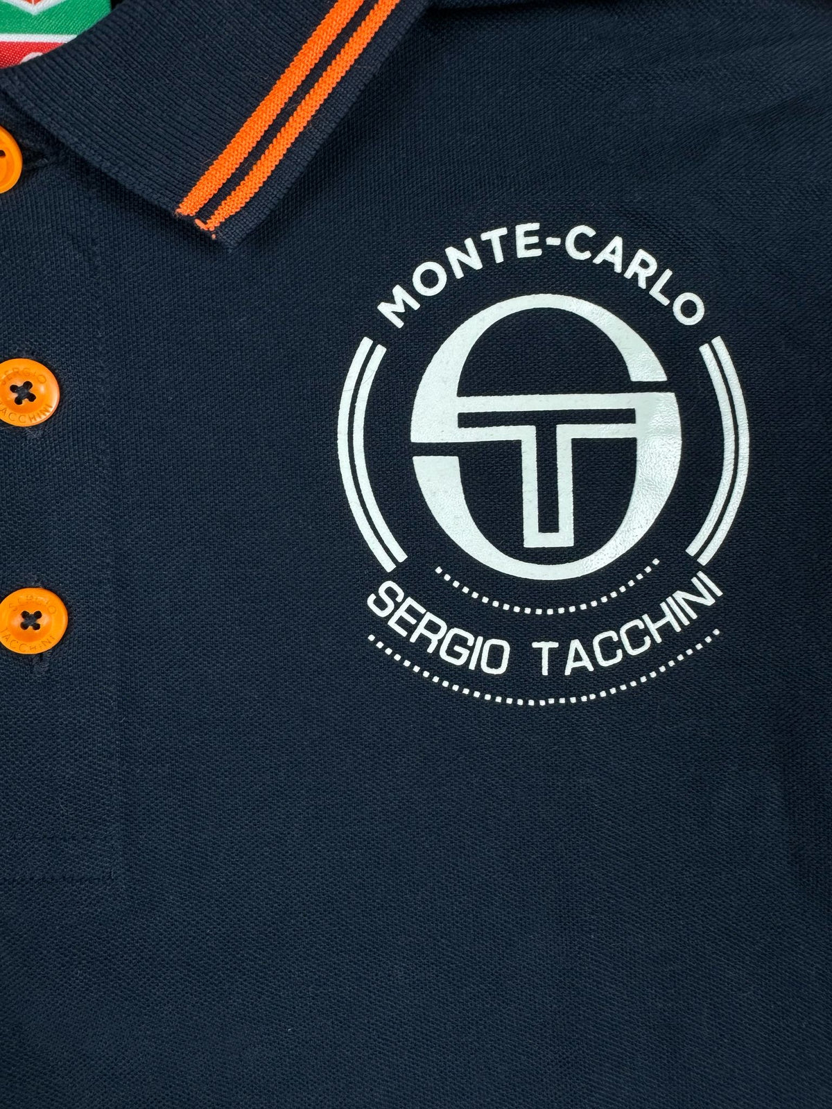 vintage Sergio Tacchini X Monte Carlo Rolex Masters polo {S}