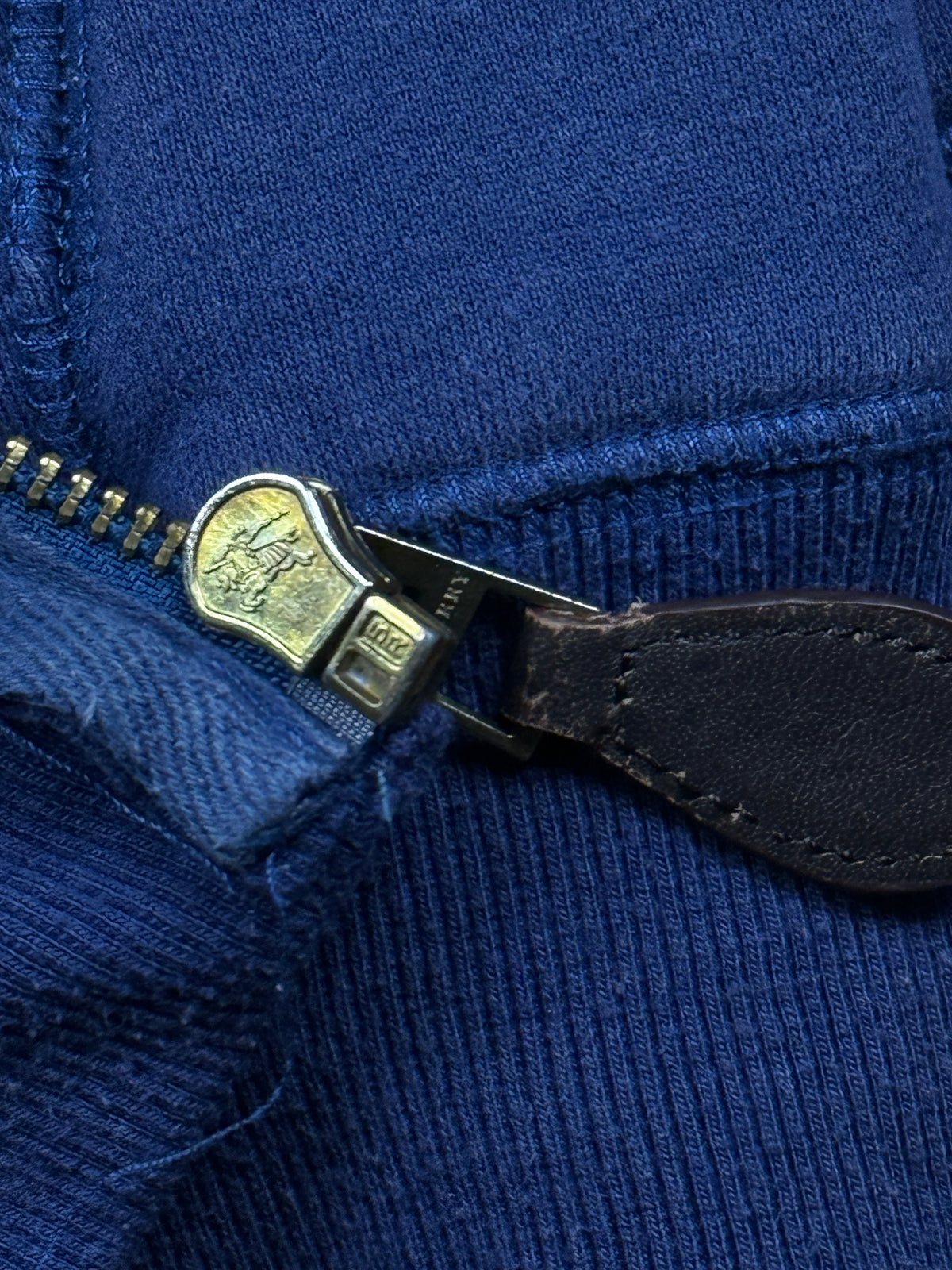 vintage Burberry sweatjacket
