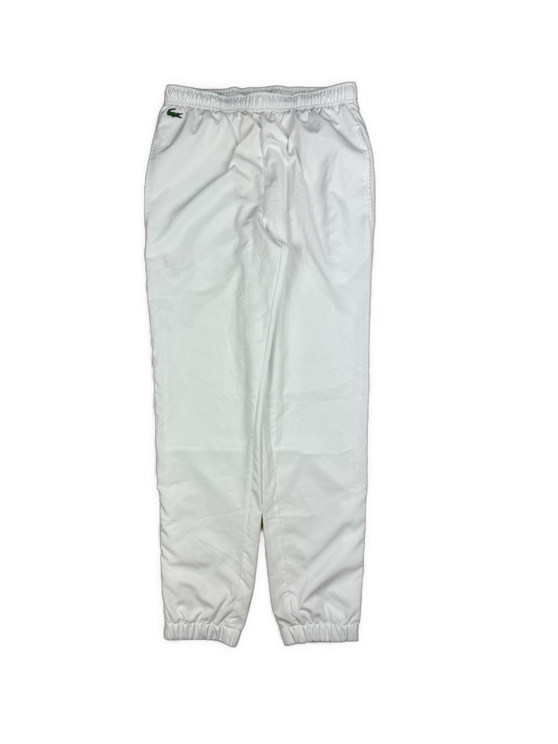 white Lacoste trackpants {XS}