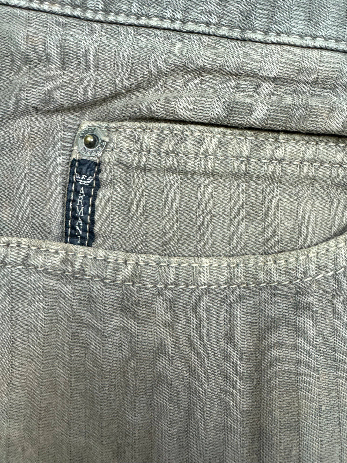 vintage Armani jeans {L}