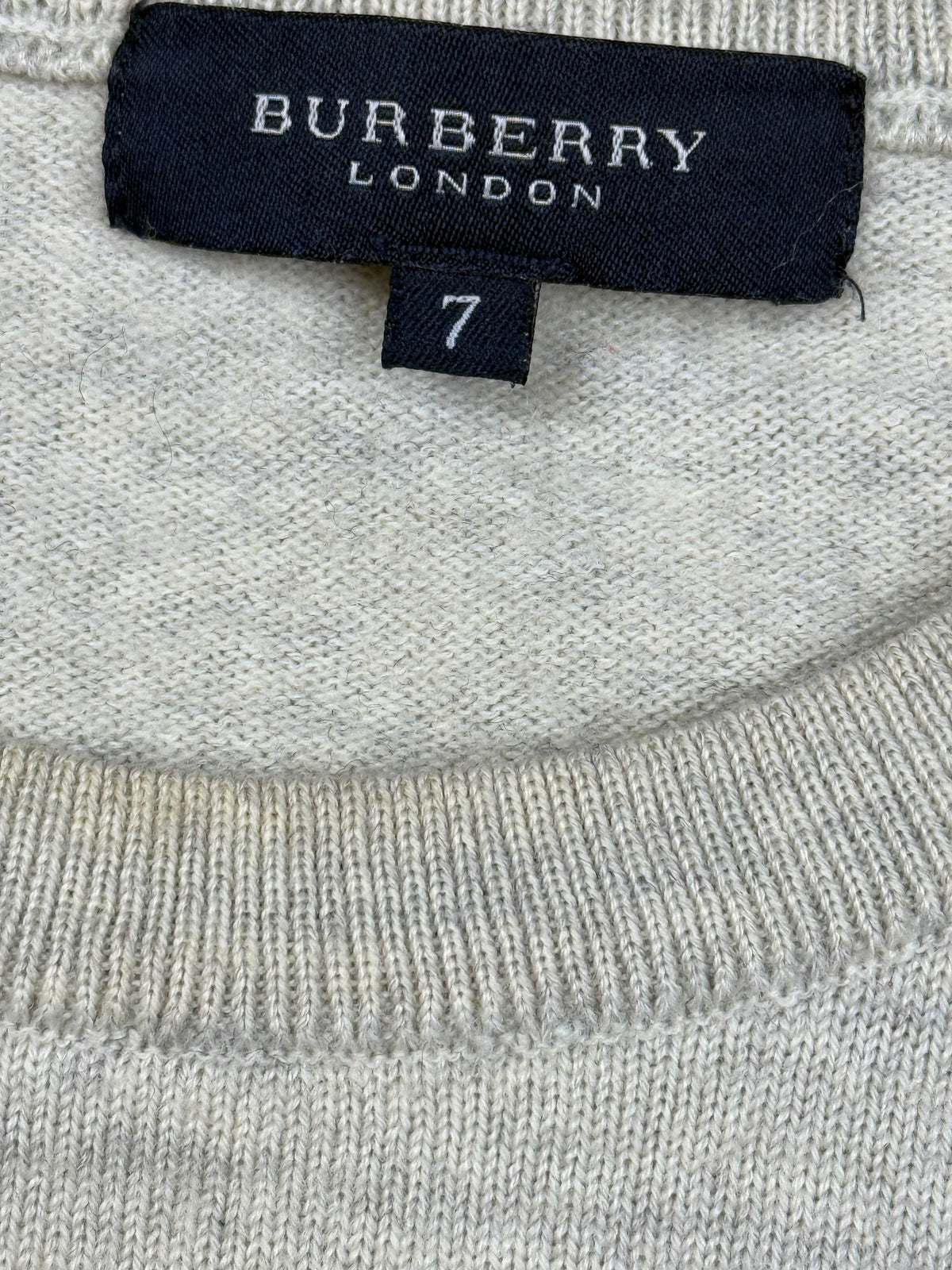 vintage Burberry knittedsweater