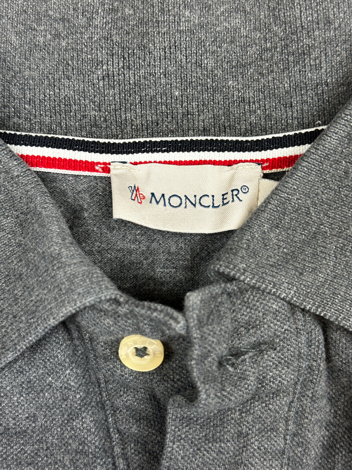 vintage Moncler polo long {S}