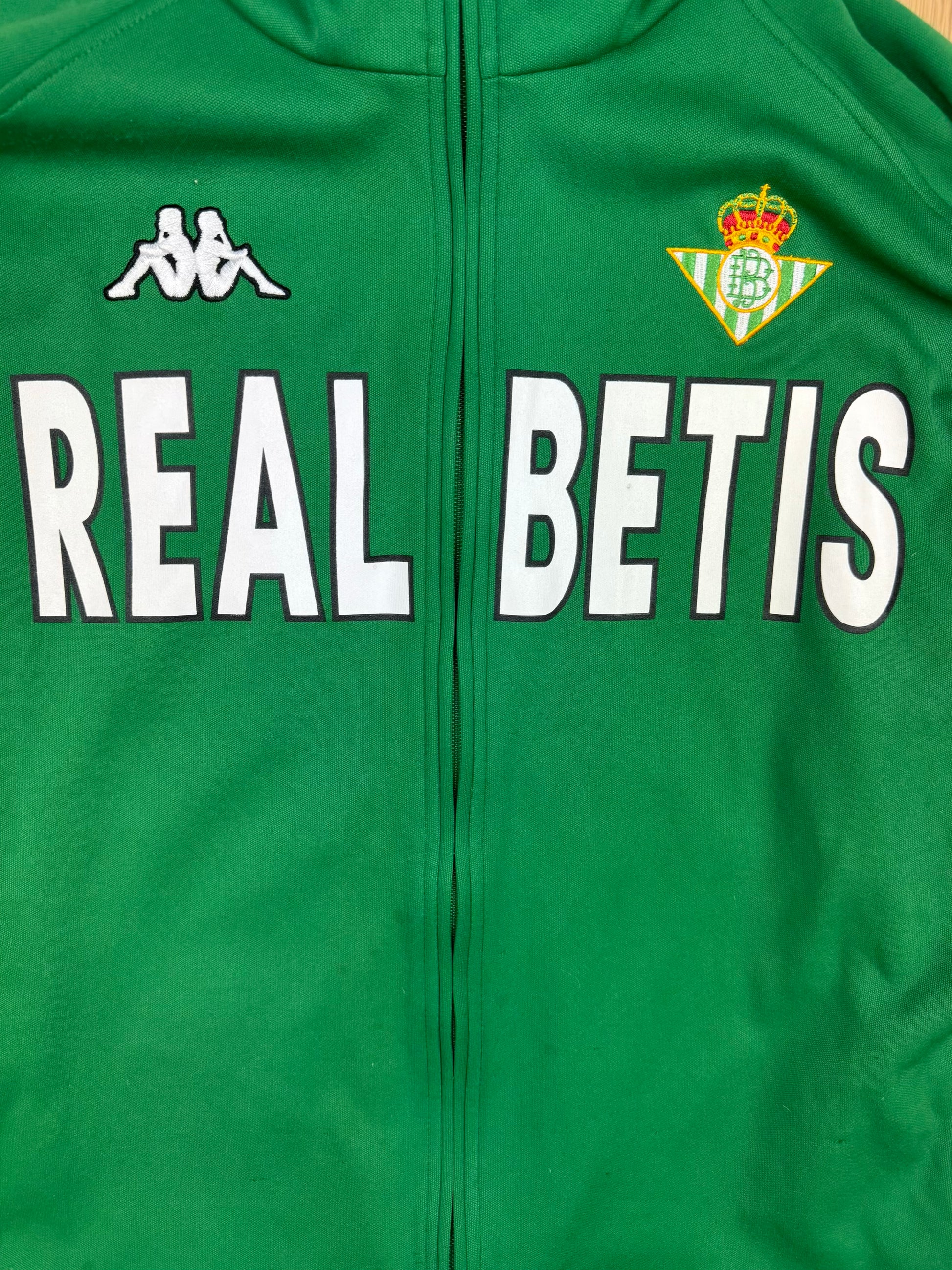 vintage Kappa Real Betis trackjacket {L}