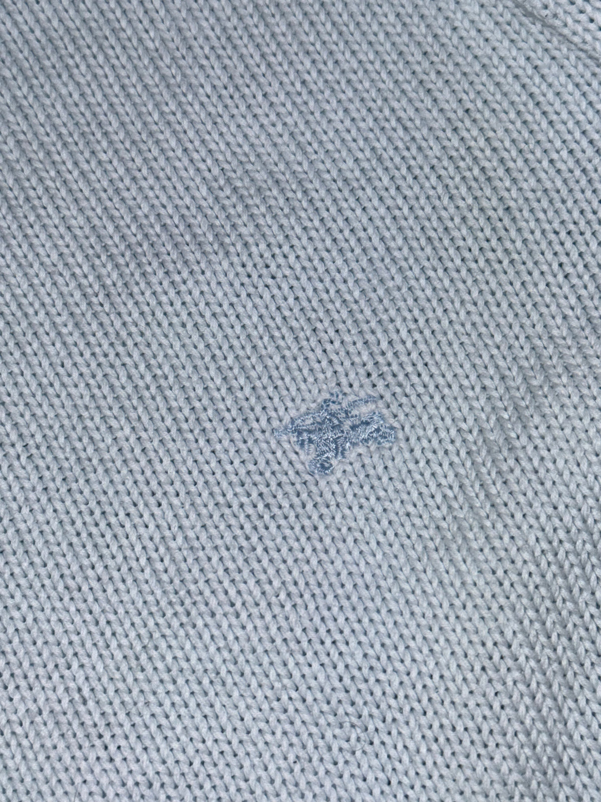 vintage babyblue Burberry knittedsweater