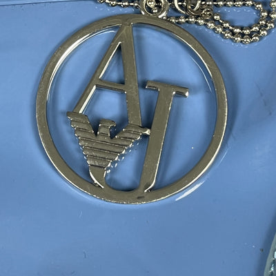 vintage babyblue Armani Jeans shoulderbag